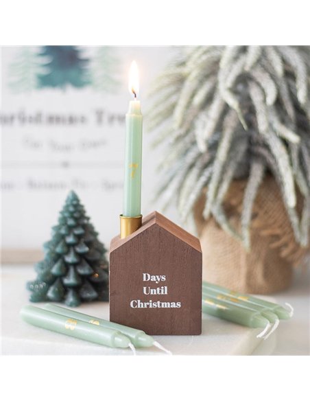 Set of 24 Mini Advent Candles with Holder WO_16526 - pic 135976 | FastDaddyshop
