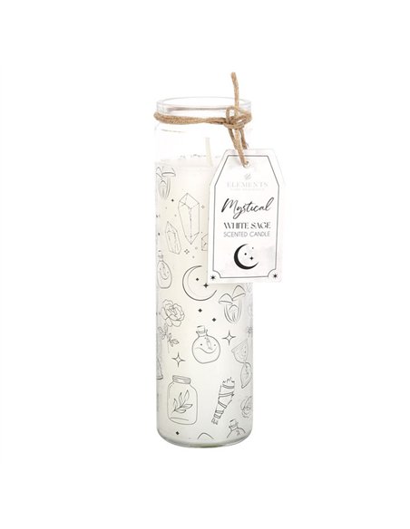 Mystical White Sage Tube Candle WT_66223 - pic 136005 | FastDaddyshop