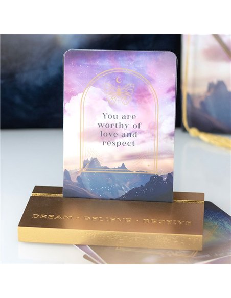 Ethereal Affirmation Cards with Wooden Stand ER_46125 - pic 136037 | FastDaddyshop