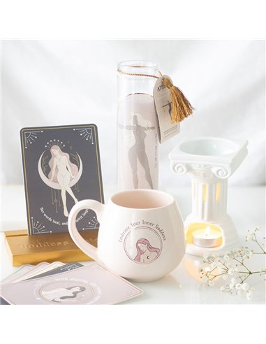 Goddess Energy Affirmation Cards with Wooden Stand GD_68325