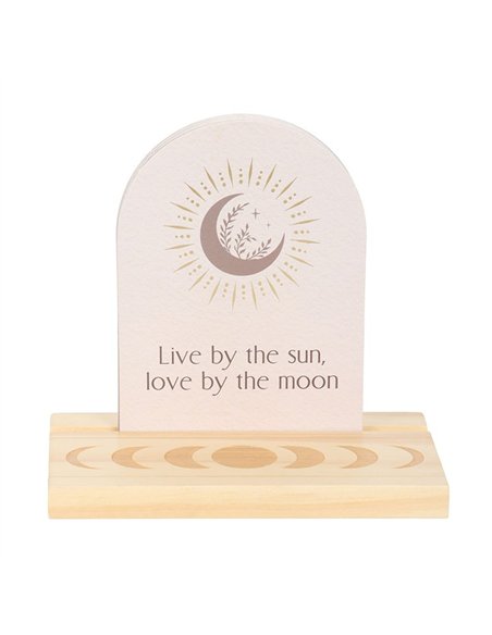 Luna Moth Affirmation Cards with Wooden Stand LL_21725 - pic 136053 | FastDaddyshop