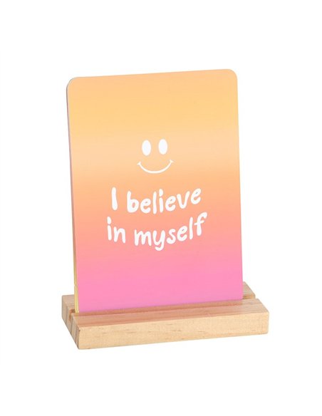 Mindful Moments Affirmation Cards with Wooden Stand MO_17025 - pic 136059 | FastDaddyshop