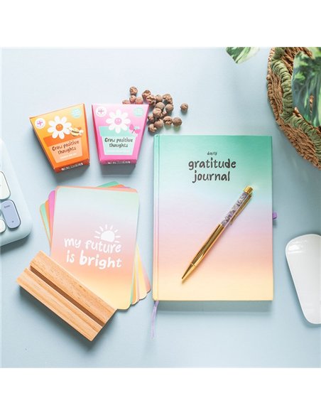 Mindful Moments Affirmation Cards with Wooden Stand MO_17025 - pic 136062 | FastDaddyshop
