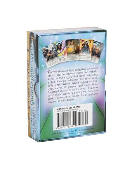 The Archangel Michael Sword of Light Oracle Cards TC_9781401956714 - pic 136134 | FastDaddyshop