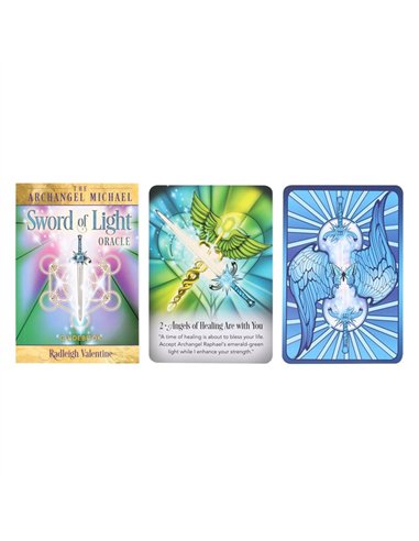 The Archangel Michael Sword of Light Oracle Cards TC_9781401956714