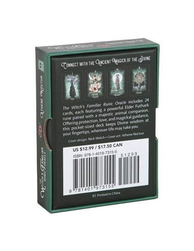 The Witch’s Familiar Runic Oracle Cards TC_9781401973155