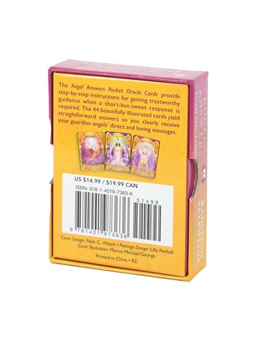 Angel Answers Pocket Oracle Cards TC_9781401973636