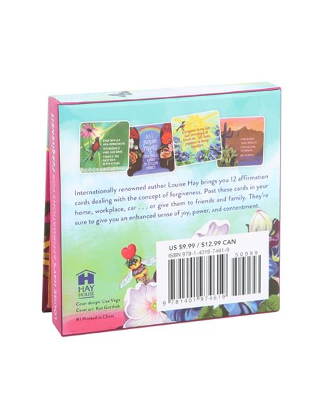 Louise Hay's Affirmations for Forgiveness Cards TC_9781401974619 - pic 136209 | FastDaddyshop