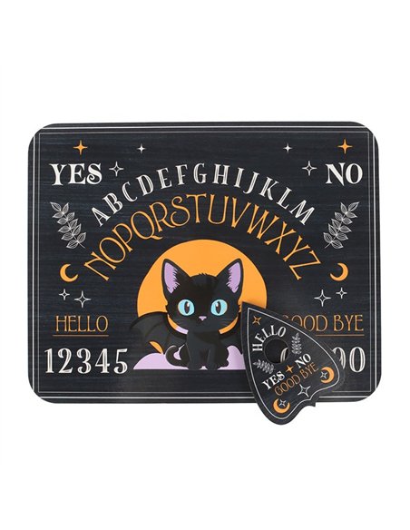 Cute and Creepy Bat Cat Talking Board with Planchette CU_21326 - pic 136325 | FastDaddyshop