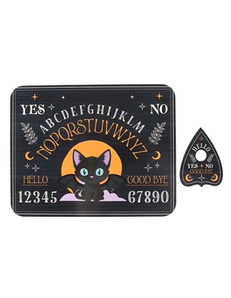 Cute and Creepy Bat Cat Talking Board with Planchette CU_21326 - pic 136326 | FastDaddyshop