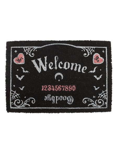 Pink and Black Talking Board Doormat DE_97925 - pic 136328 | FastDaddyshop