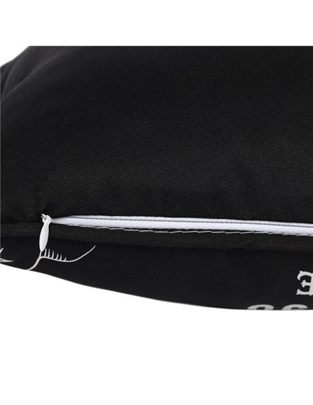 Small Rectangular Black and White Talking Board Cushion FI_32338 - pic 136339 | FastDaddyshop