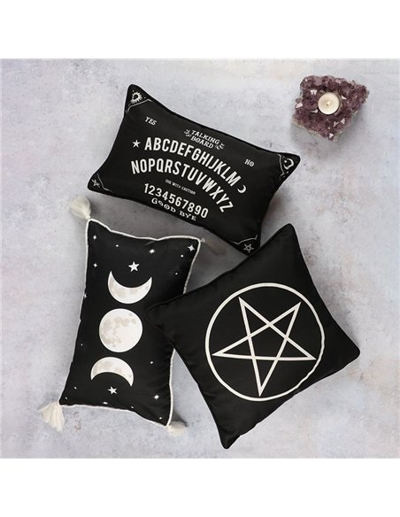 Small Rectangular Black and White Talking Board Cushion FI_32338 - pic 136340 | FastDaddyshop