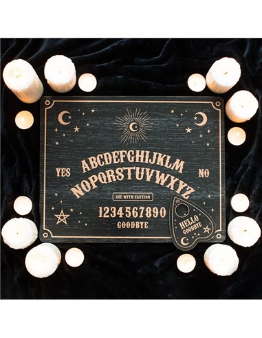 Black Talking Board with Planchette SM_23325