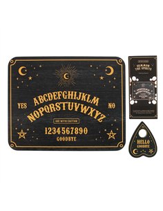 Black Talking Board with Planchette SM_23325