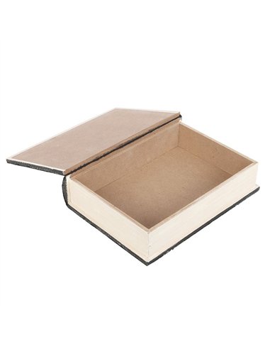Black Talking Board Book Storage Box SM_23425