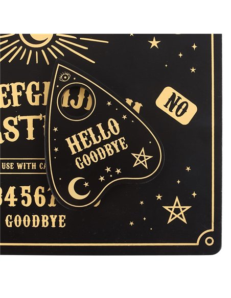 Black Talking Board Placemat and Coaster Set SM_23525 - pic 136365 | FastDaddyshop