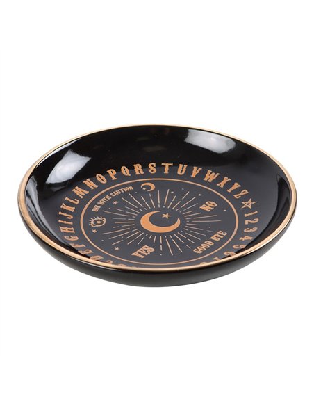 Round Black Talking Board Trinket Dish SM_23925 - pic 136387 | FastDaddyshop