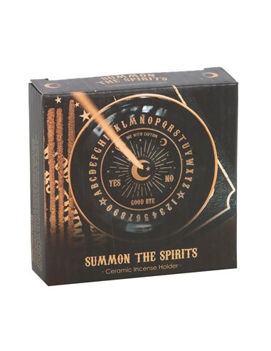 Black Talking Board Incense Holder SM_24025