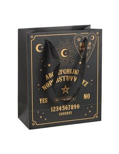 23cm Medium Black Talking Board Gift Bag SM_24225