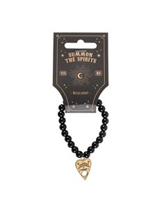 Talking Board Planchette Beaded Charm Bracelet SM_24525