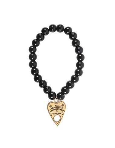 Talking Board Planchette Beaded Charm Bracelet SM_24525