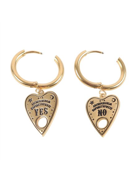 Talking Board Planchette Earrings SM_24625 - pic 136420 | FastDaddyshop