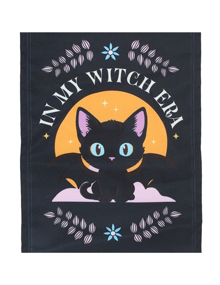 In My Witch Era Bat Cat Fabric Wall Hanging CU_21026 - pic 136481 | FastDaddyshop