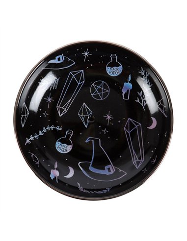 Crystal Witch Incense Holder Plate CW_91624