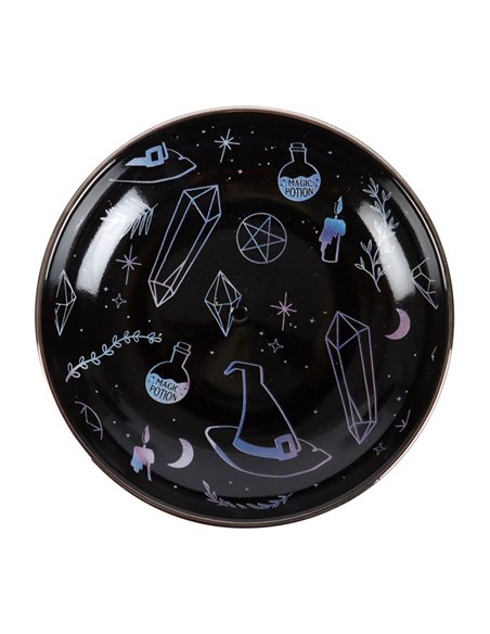 Crystal Witch Incense Holder Plate CW_91624 - pic 136511 | FastDaddyshop
