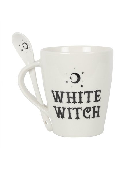 White Witch Mug and Spoon Set FI_45831 - pic 136558 | FastDaddyshop
