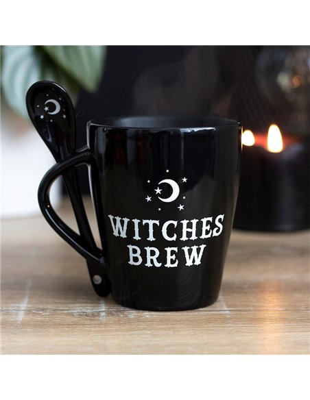 Witches Brew Mug and Spoon Set FI_45931 - pic 136567 | FastDaddyshop