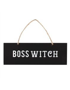 Boss Witch Wall Sign FI_52527