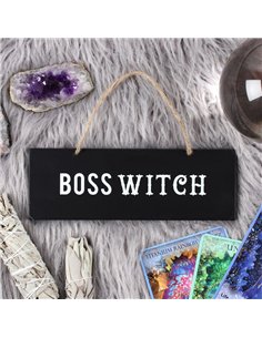 Boss Witch Wall Sign FI_52527 2