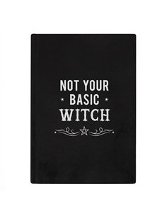 Not Your Basic Witch Velvet A5 Notebook FI_64731
