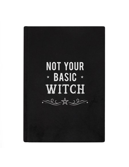 Not Your Basic Witch Velvet A5 Notebook FI_64731 - pic 136600 | FastDaddyshop