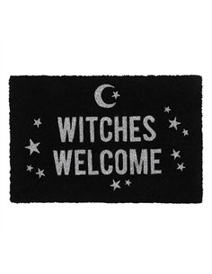 Black Witches Welcome Doormat FI_76424