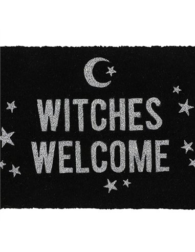 Black Witches Welcome Doormat FI_76424