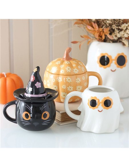 Groovy Witch Cat Lidded Mug GR_73825 - pic 136617 | FastDaddyshop