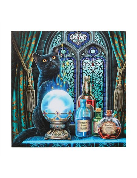 The Witches Apprentice Light Up Canvas Plaque by Lisa Parker LP_37523 - pic 136668 | FastDaddyshop