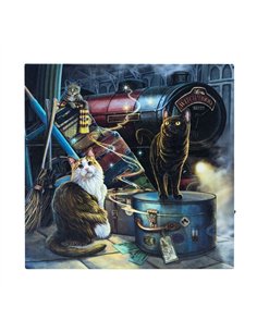 Witchwood Express Light Up Canvas Plaque by Lisa Parker LP_38924 2
