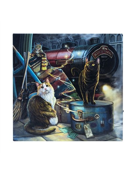 Witchwood Express Light Up Canvas Plaque by Lisa Parker LP_38924 - pic 136674 | FastDaddyshop