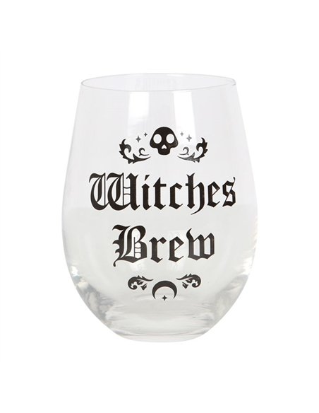 Witches Brew Stemless Wine Glass MT_43722 - pic 136677 | FastDaddyshop