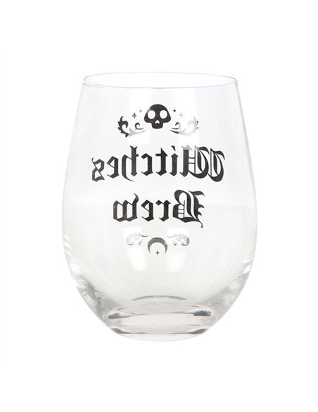Witches Brew Stemless Wine Glass MT_43722 - pic 136678 | FastDaddyshop