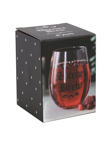 Witches Brew Stemless Wine Glass MT_43722
