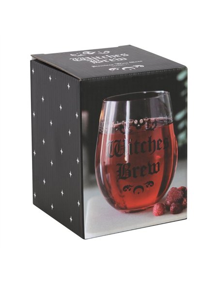 Witches Brew Stemless Wine Glass MT_43722 - pic 136679 | FastDaddyshop