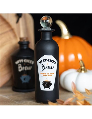 Decorative Witches Brew Glass Potion Bottle PD_53024