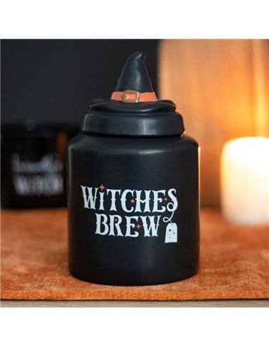 Witches Brew Ceramic Tea Canister WK_44923