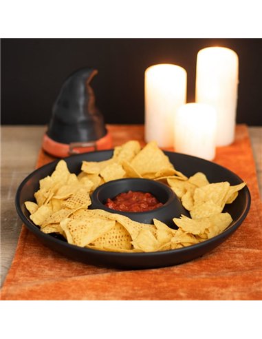 Witch Hat Chip & Dip Dish WK_45223
