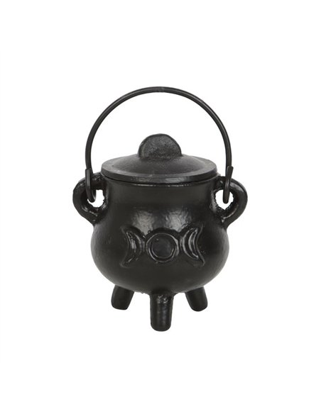 7.5cm Cast Iron Cauldron with Triple Moon CO_98923 - pic 136736 | FastDaddyshop
